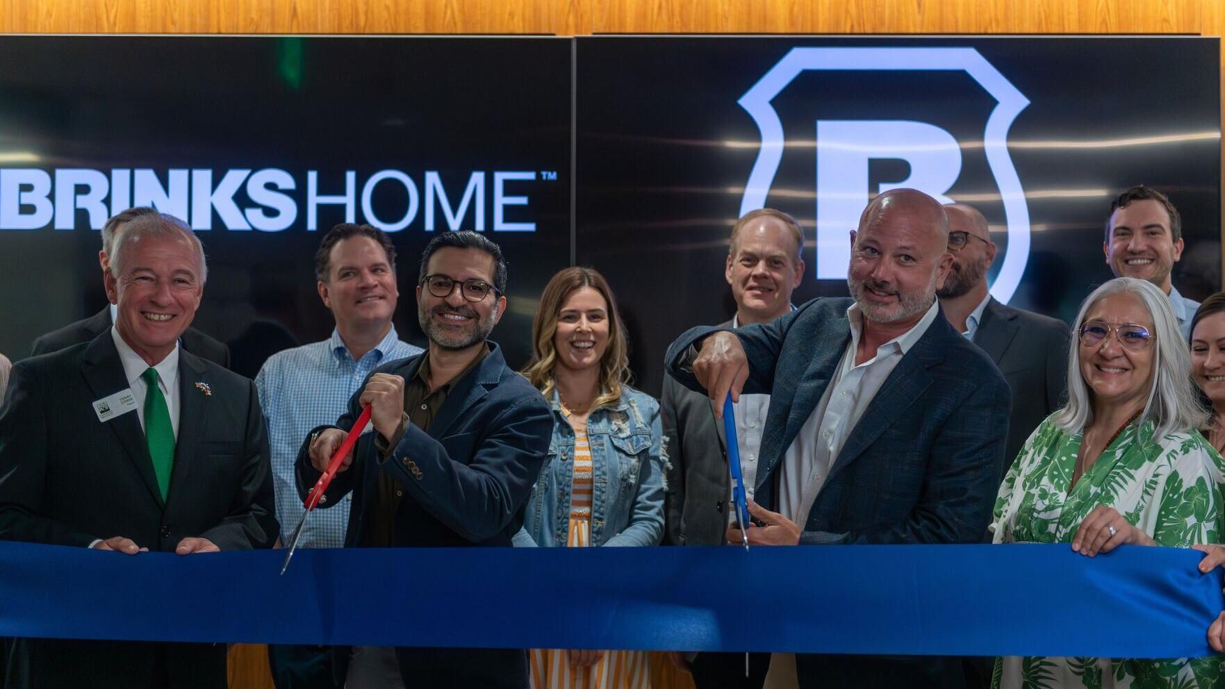 Brinks Home new headquarters ribbon cutting ceremony in Farmers Branch, Texas.