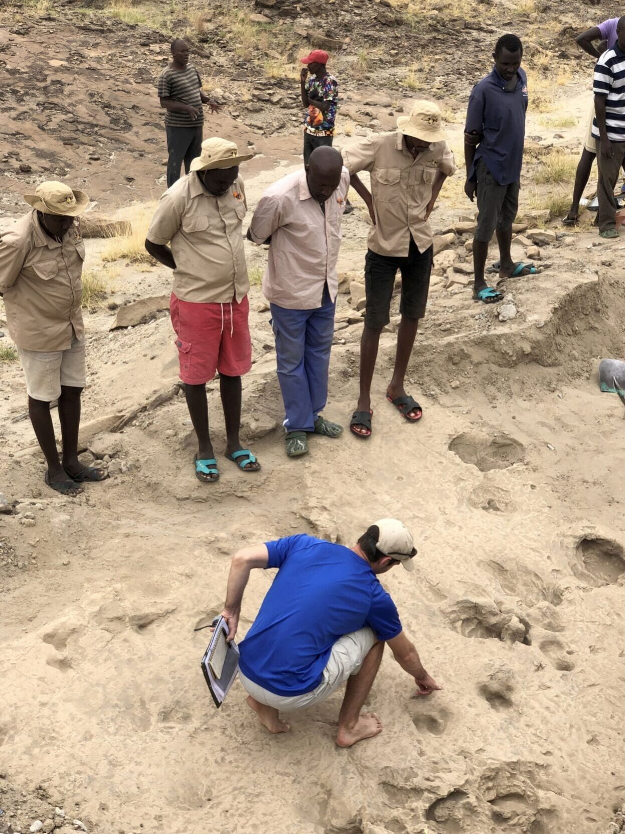 Footprints reveal ancient human relative travelled in groups 1.4 million years ago