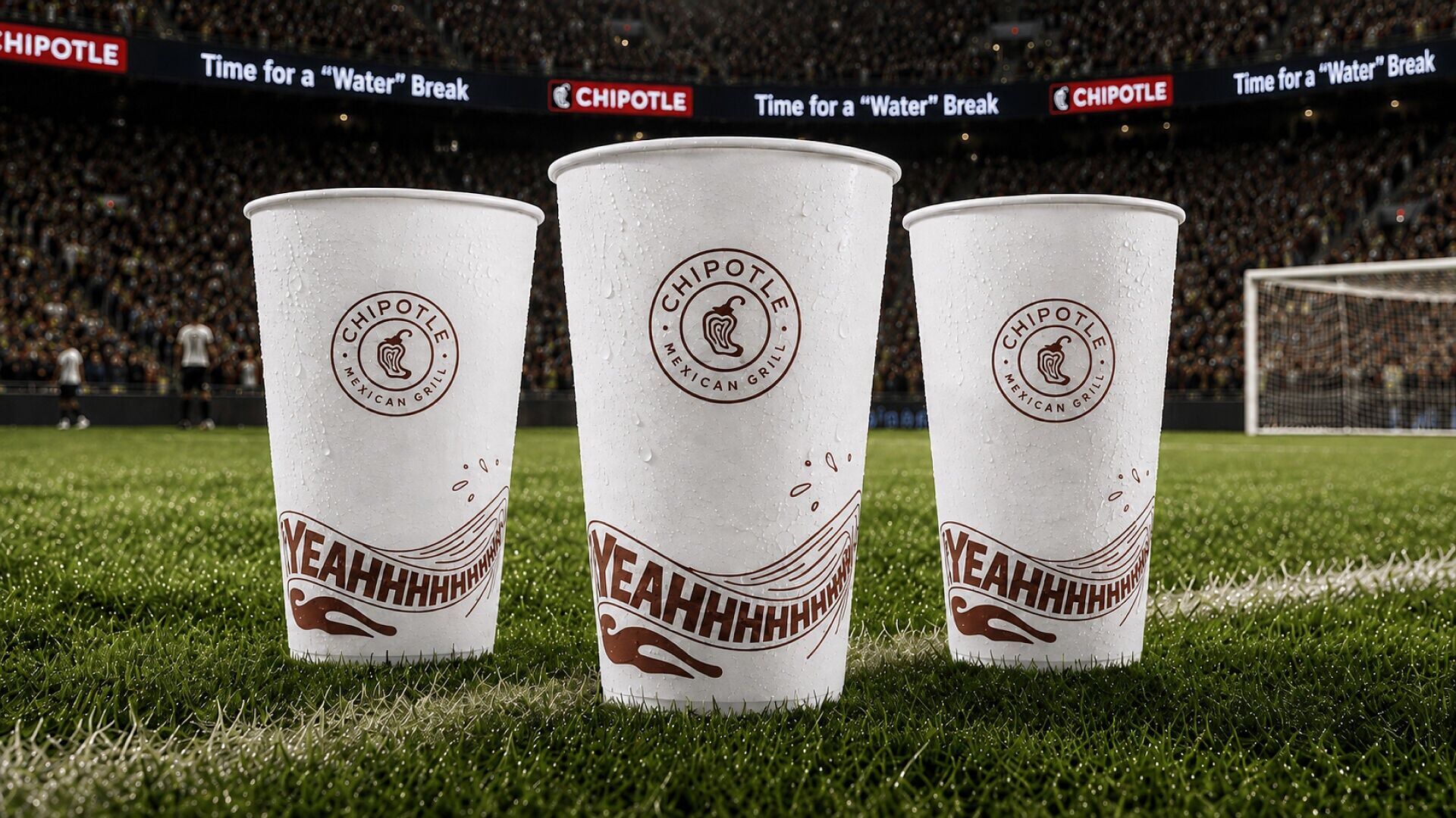 Chipotle is putting a twist on hydration breaks during this summer’s international tournament final on July 19, giving fans a chance to unlock entrée offers.