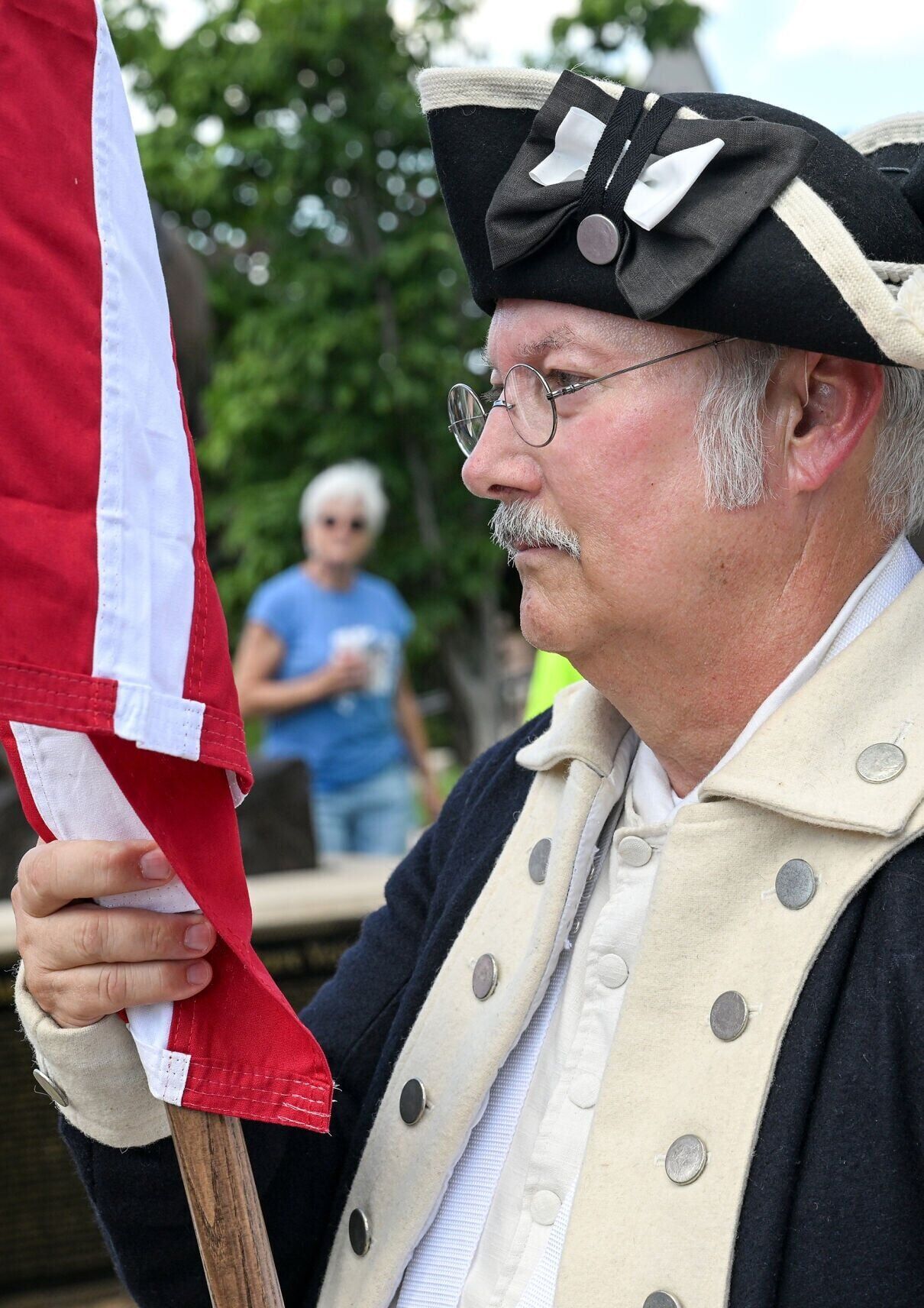 Jim Baker, a member of the Christopher Casey chapter