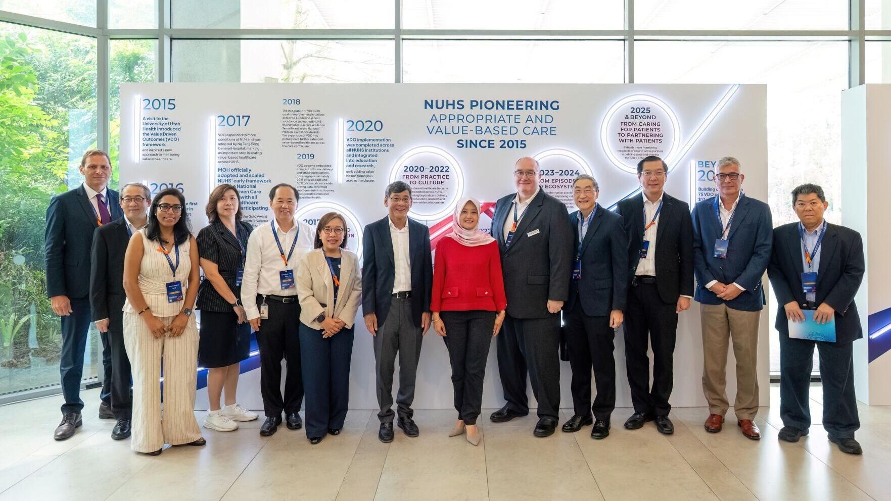 Officiated by Guest of Honour Mdm Rahayu Mahzam, Minister of State, Ministry of Digital Development and Information &amp; Ministry of Health (centre), the NUHS Appropriate and Value-Based Care Symposium 2026 marks a decade of advancing value-based care and ...
