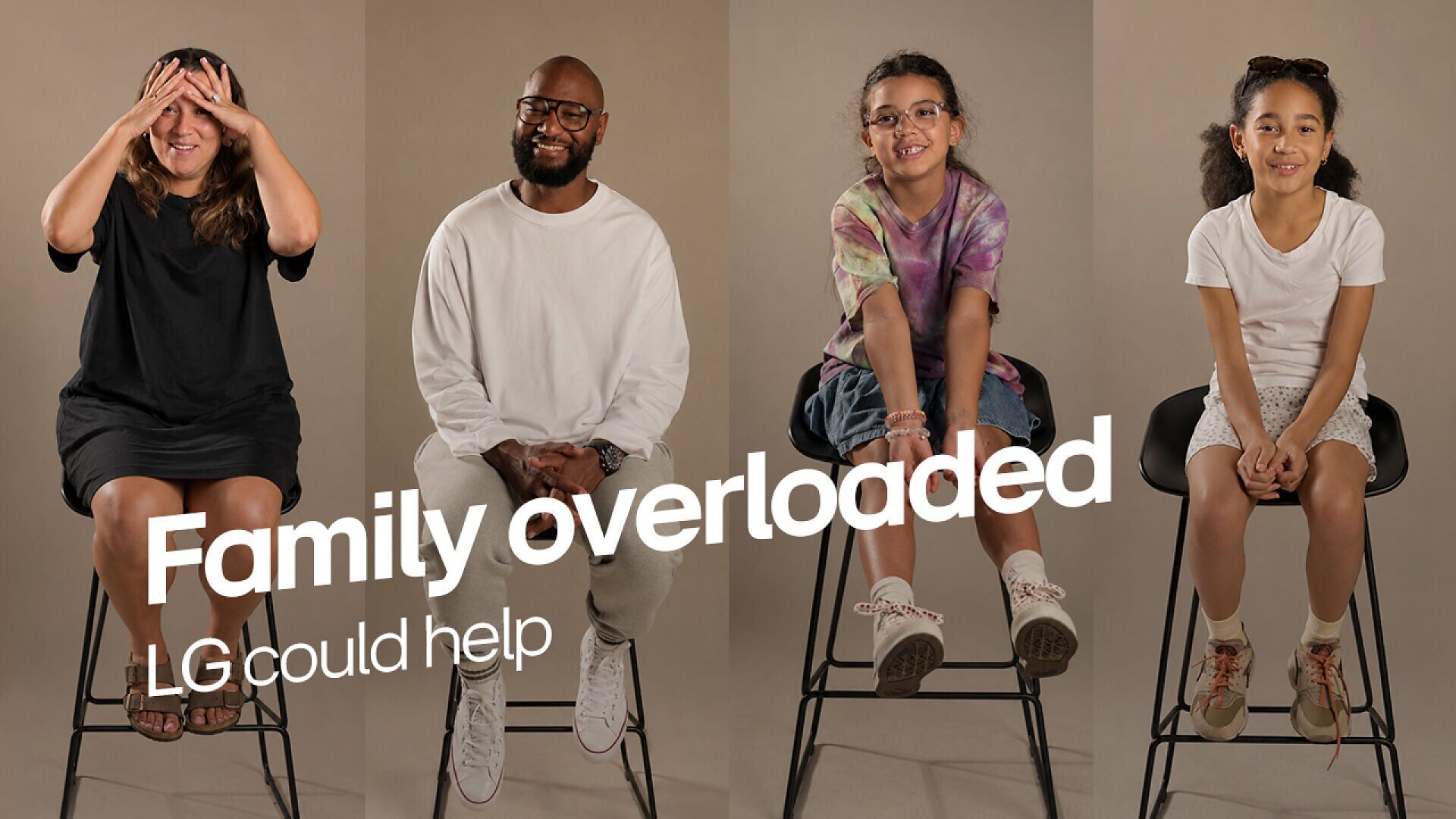 The real family featured in the 2026 Life’s Good campaign film shares their everyday mental load.