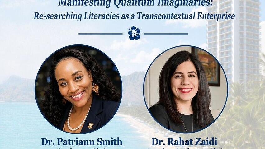 LRA 2026 President-Elect and Conference Chair Dr. Patriann Smith &amp; Vice-President and Associate Conference Chair Dr. Rahat Zaidi