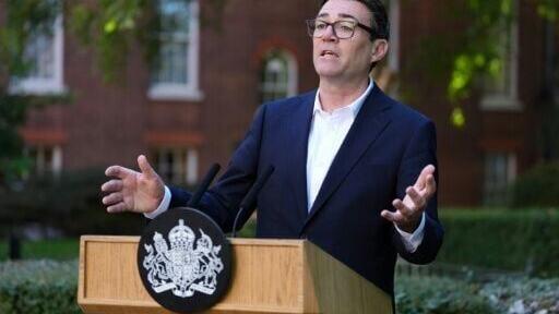 Britain's Prime Minister Andy Burnham said: 'We don't want to see things go backwards.'