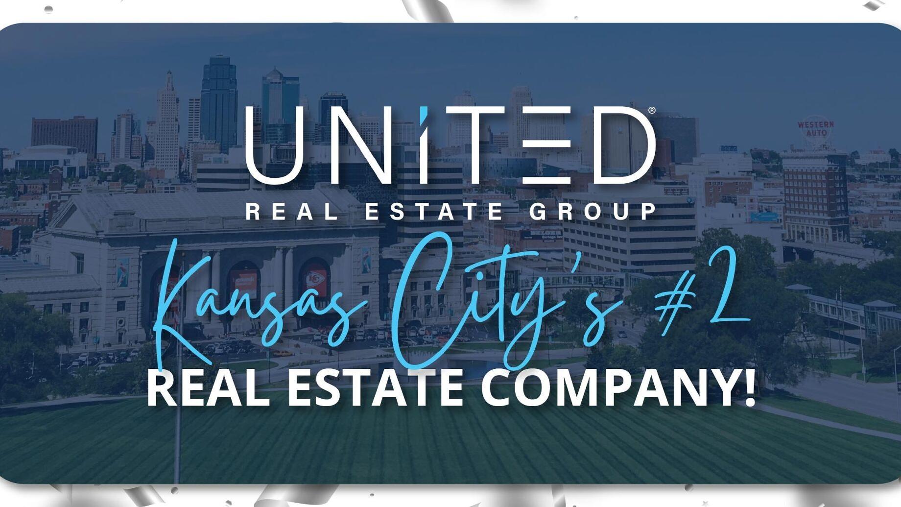United Real Estate Group is ranked Kansas City's second largest real estate company in homes sold and sales volume.