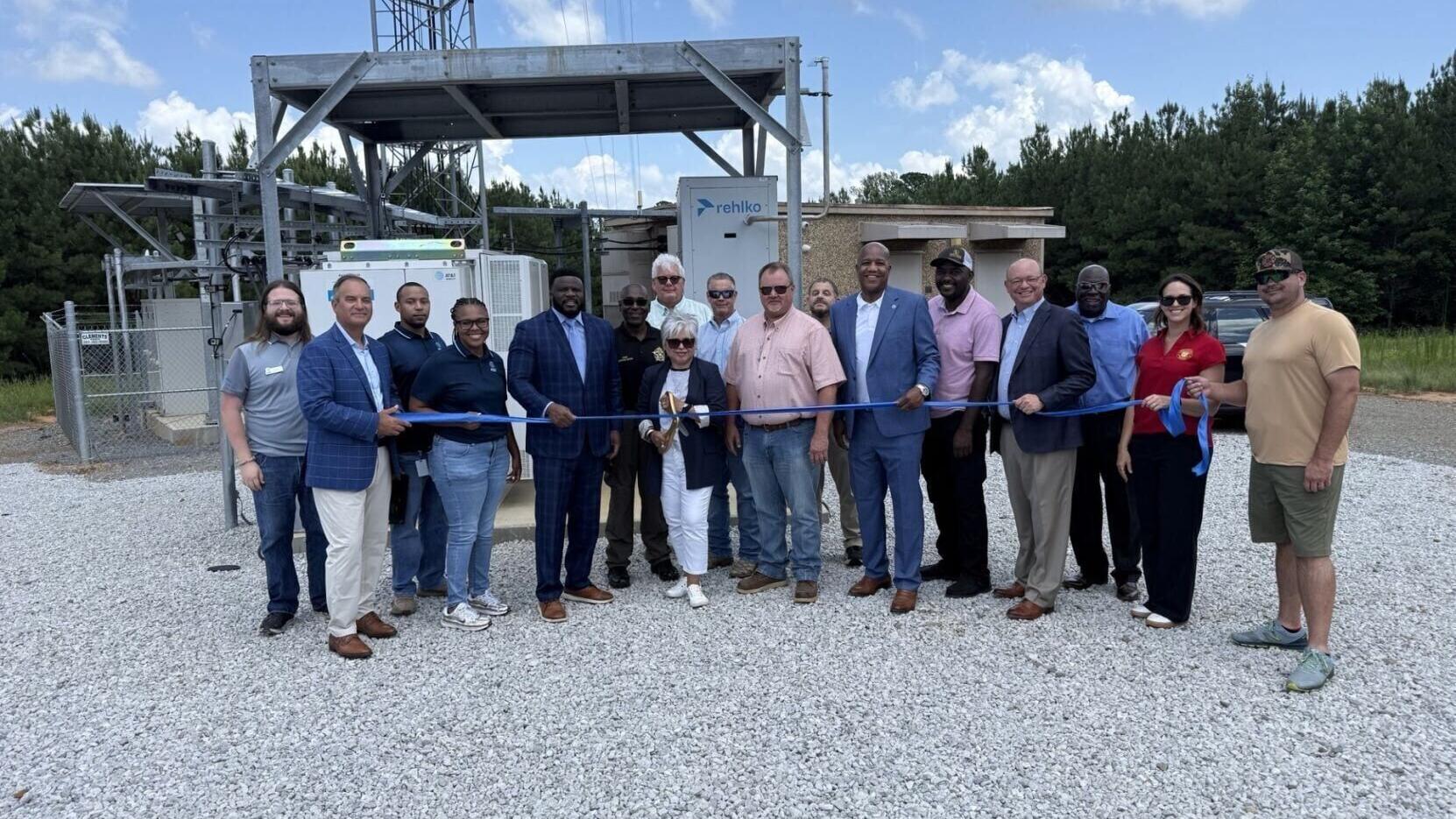 ATT cell site in Claiborne Parish