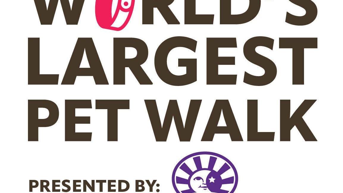 Pet Partners' logo for the World's Largest Pet Walk Event, presented by Wellness Pet Company