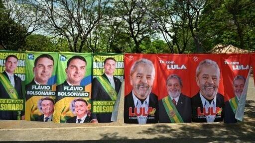 Campaign mud-slinging is heating up as Brazil's President Luiz Inacio Lula da Silva and his challenger right-wing senator Flavio Bolsonaro vie for the presidency