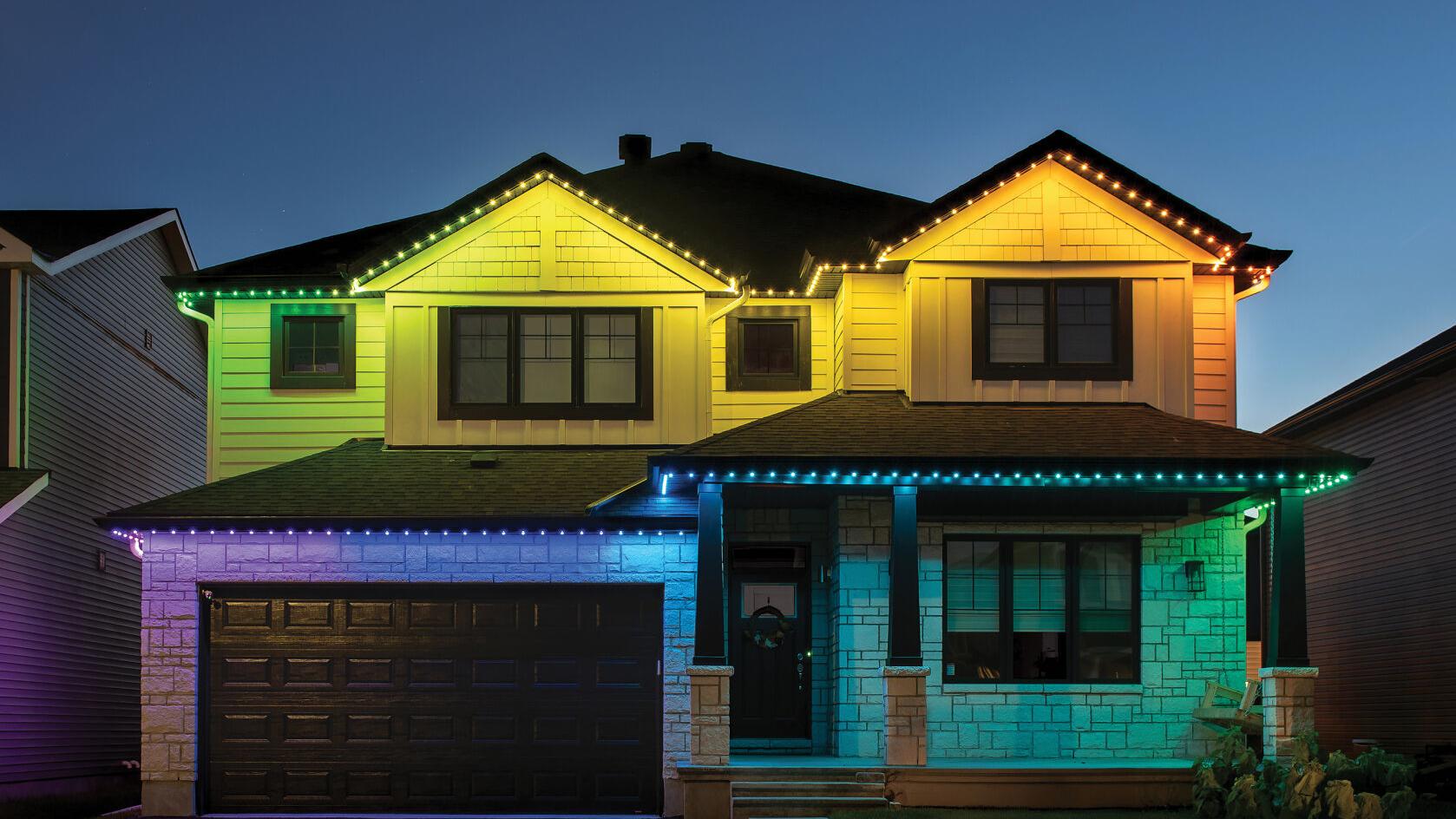 Celebright Two-Storey Installation with featured look: Fire &amp; Ice