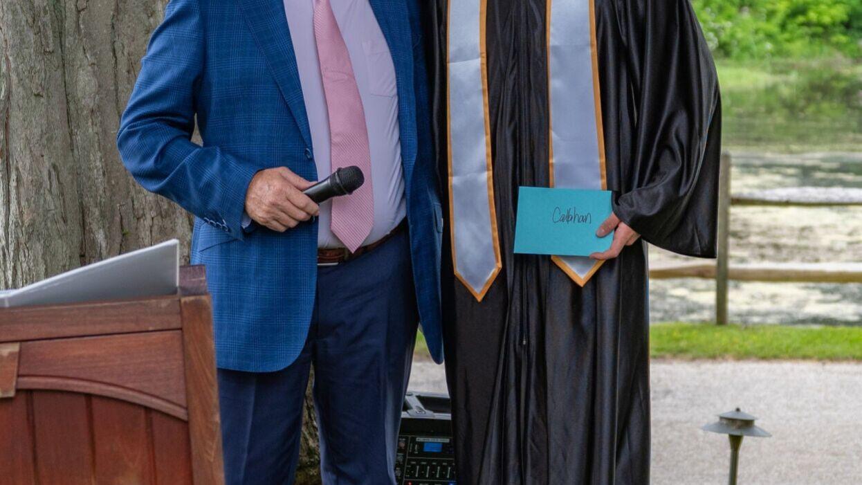 Heath Wassem on graduation day at The Golf Performance Academy