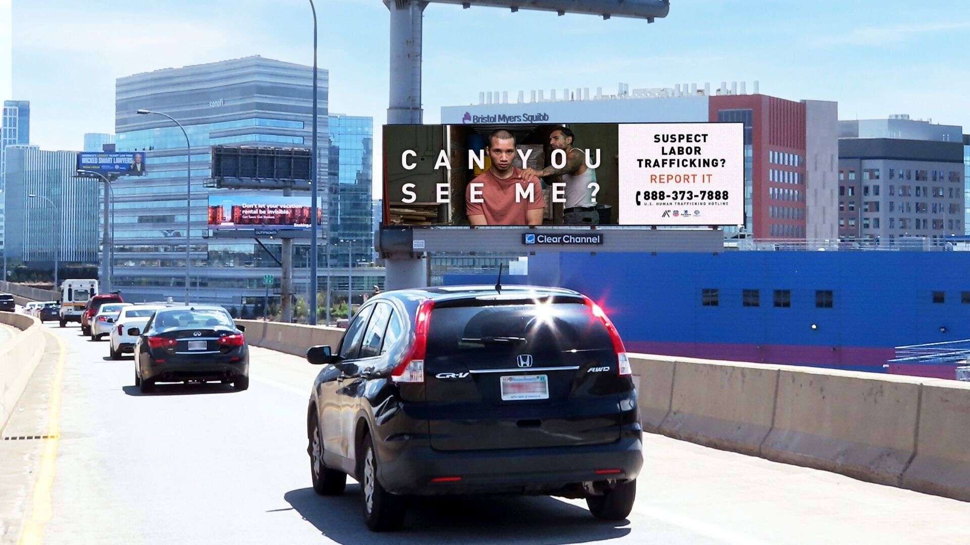 Compass Connections, A21, Clear Channel Outdoor and Union Pacific Launch Anti-Human Trafficking Billboard Campaign