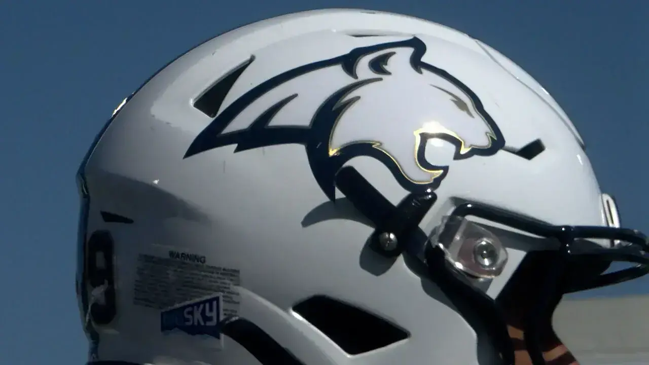 Montana State University Bobcats helmet