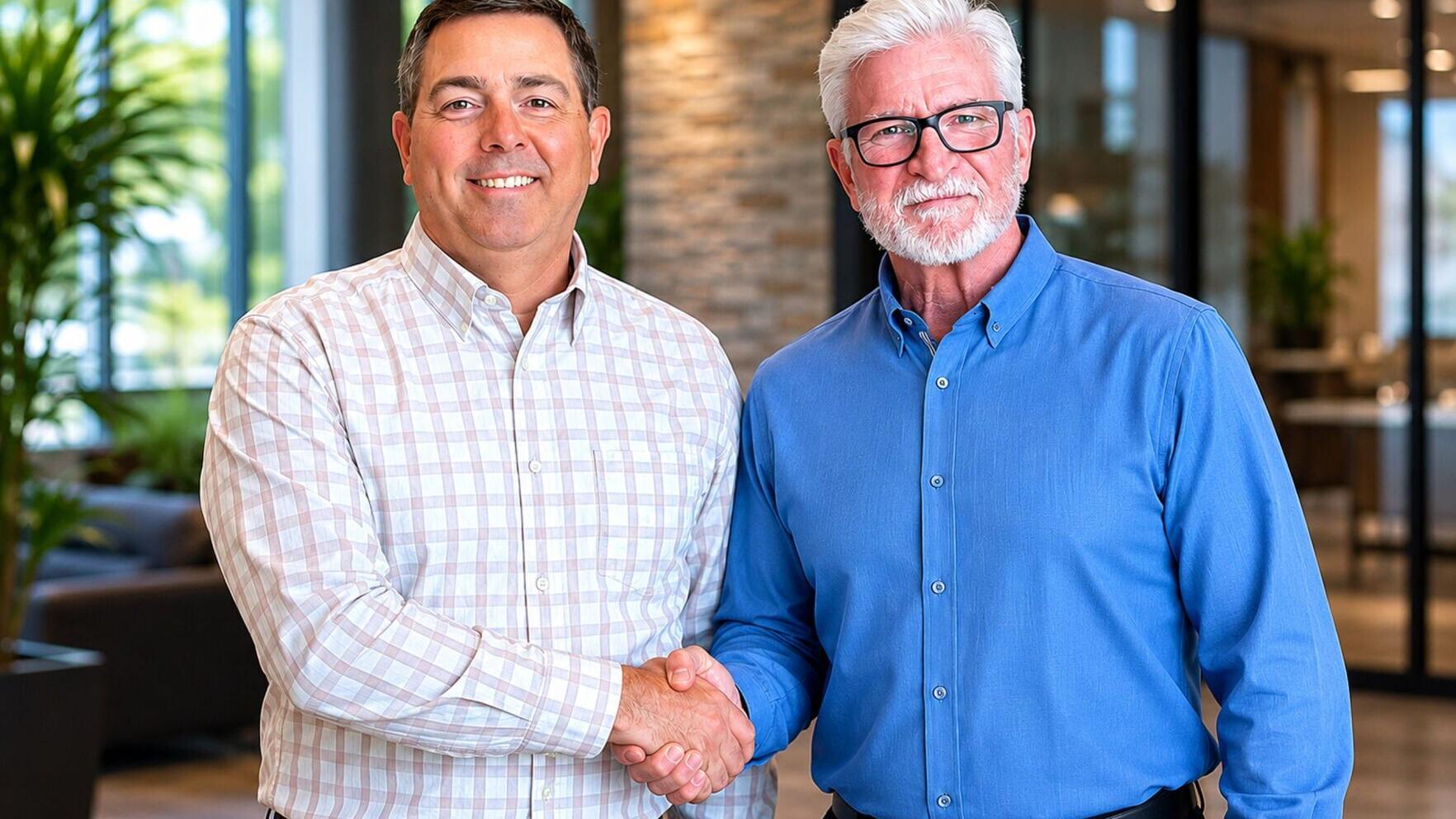Warrior Insurance Network's new State Marketing Managers Rob Howell and Rich Messler