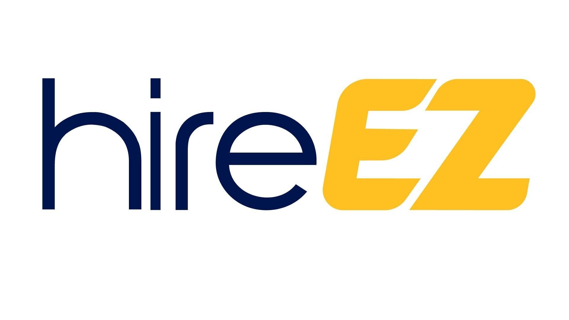 hireEZ logo (PRNewsfoto/hireEZ)