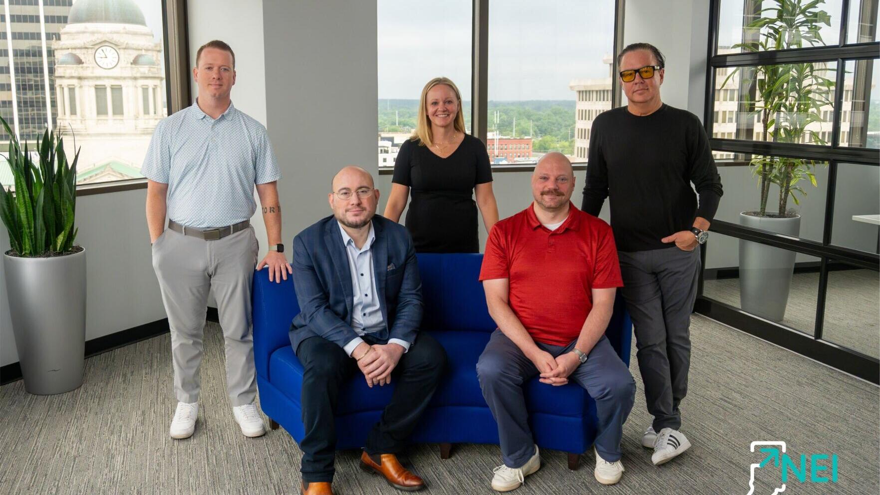 NEI leadership team (PRNewsfoto/Northeast Indiana Regional Partnership (NEI))
