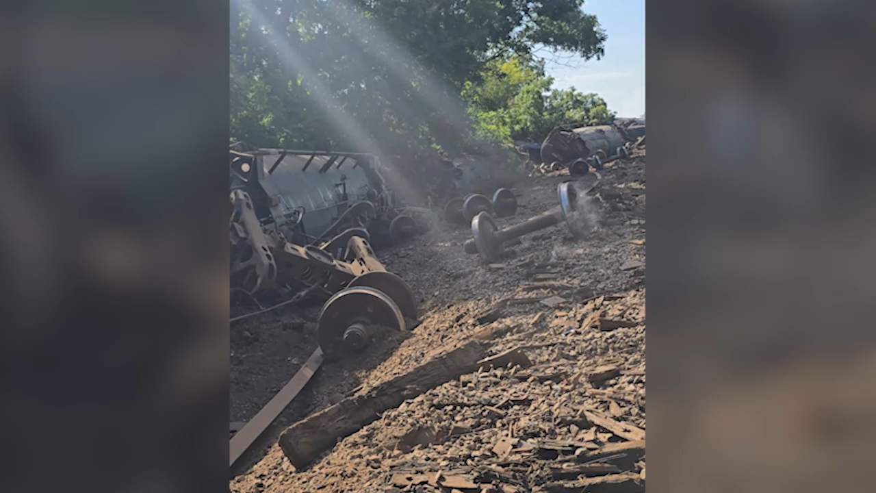 Elm Grove train derailment