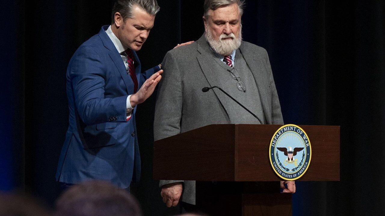Pete Hegseth’s spiritual adviser longs for a day when Latter-day Saints can’t hold office or possibly even vote