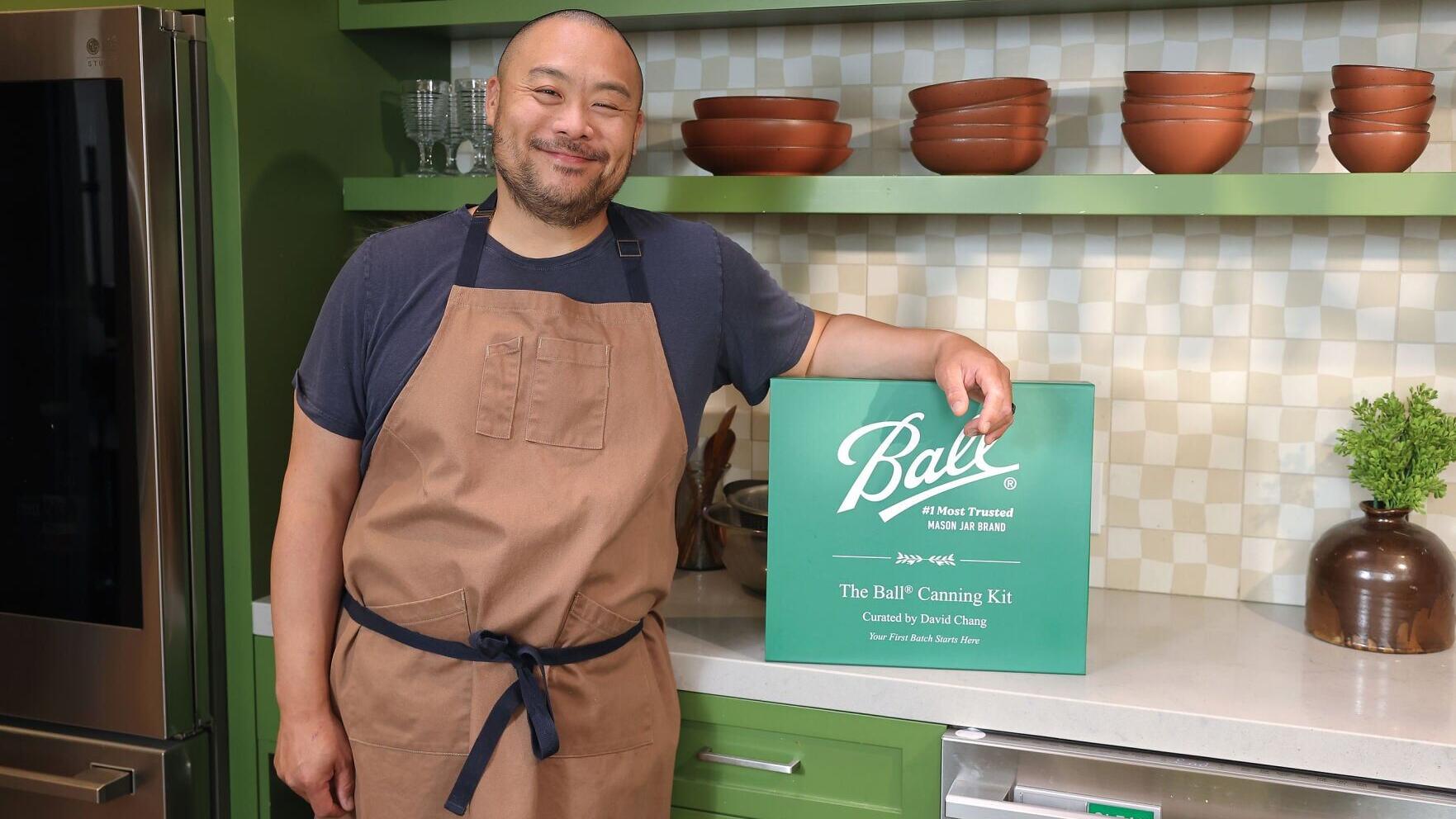 BALL® HOME CANNING AND DAVID CHANG LAUNCH LIMITED-EDITION HOME CANNING KIT TO HELP FIRST-TIME CANNERS DISCOVER THE JOY OF HOME FOOD PRESERVATION