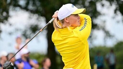 Sweden's Maja Stark hit the shot of the tournament