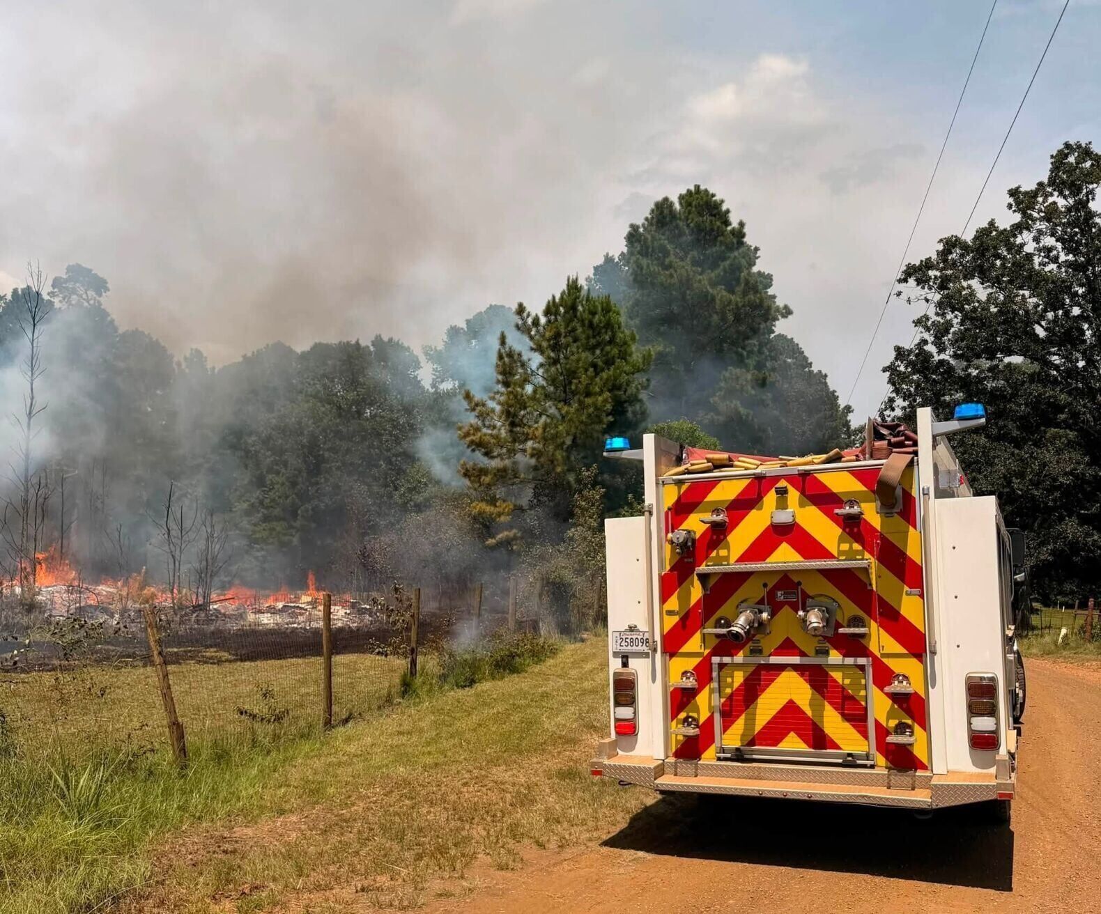 Natchitoches burned church