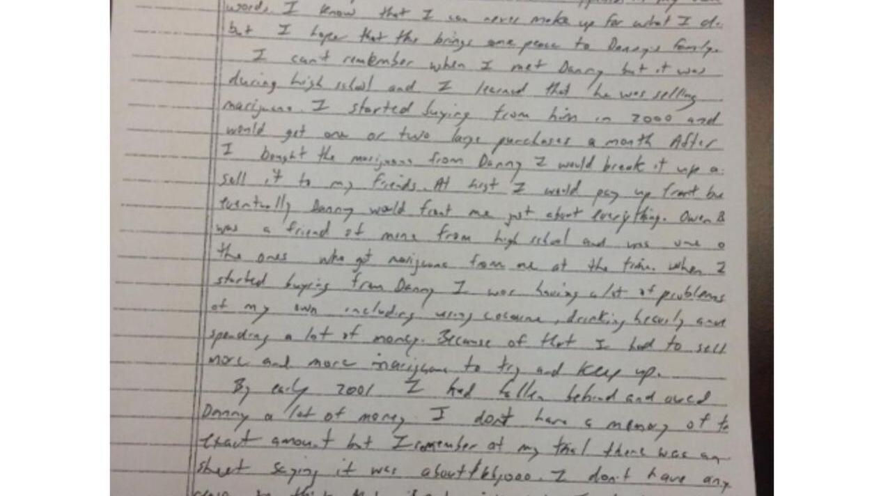 Justin Wolfe guilty plea letter