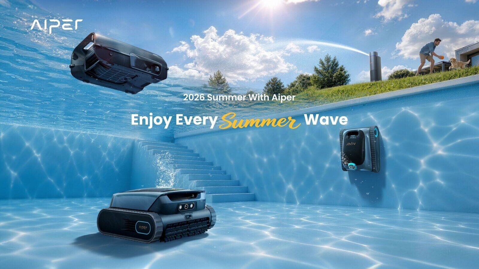 Aiper Invites Homeowners to Enjoy Every Summer Wave With Up to 40% Off Smart, Time-Saving Solutions