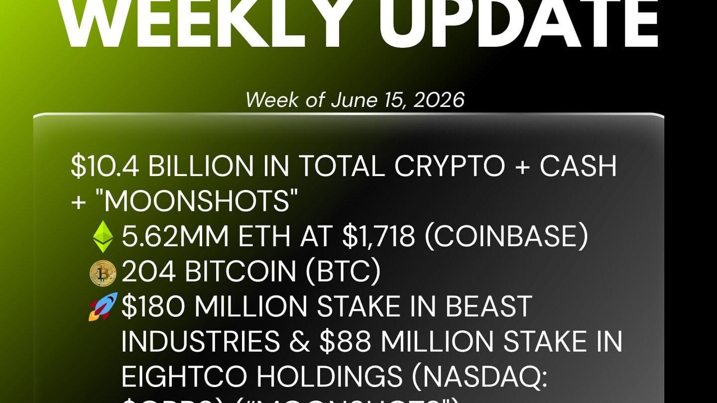 BITMINE Weekly Update
