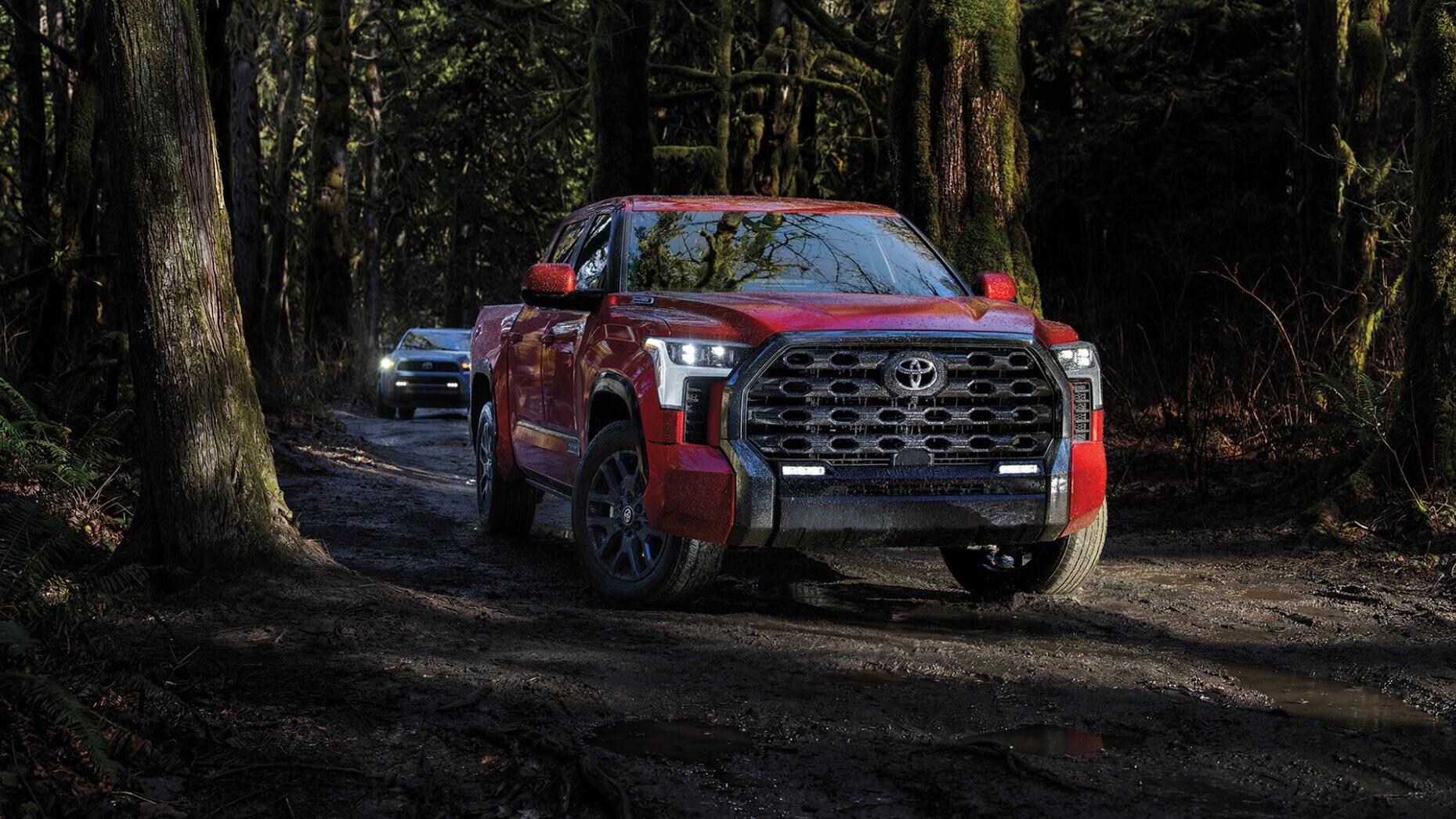 In “Endurance is our Game”, viewers see that, rain or shine, fans go the distance, in their Toyota trucks because quitting is not an option.