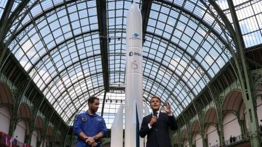 Macron called on Europe to organise its own crewed spaceflights