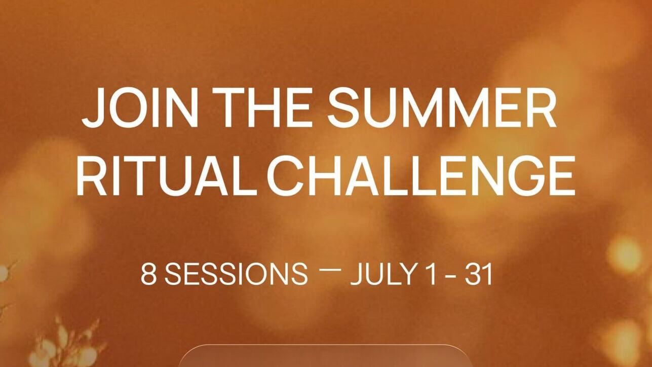 The Summer Ritual Challenge returns in 2026 to help members stay consistent with their wellness routines through the summer months.