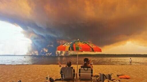 The fires in southwest France have caused mass evacuations