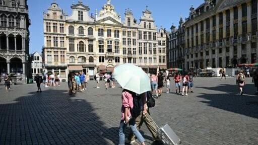 Brussels, like much of western Europe, faced searing heat this spring and summer