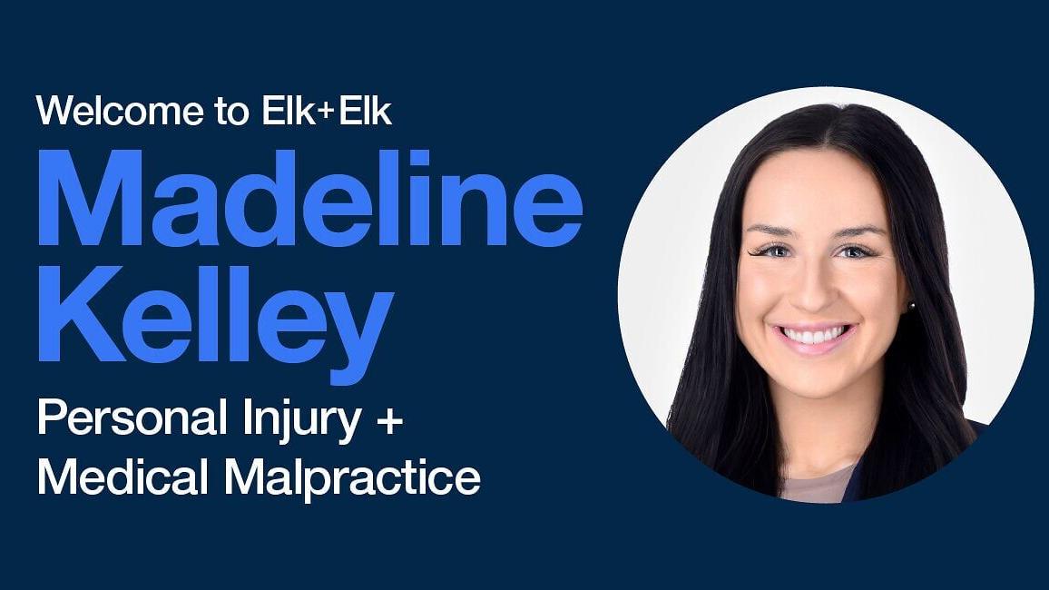 Elk + Elk Welcomes Attorney Madeline M. Kelley: Elite Trial Advocate Joins Ohio's Personal Injury and Medical Malpractice Teams