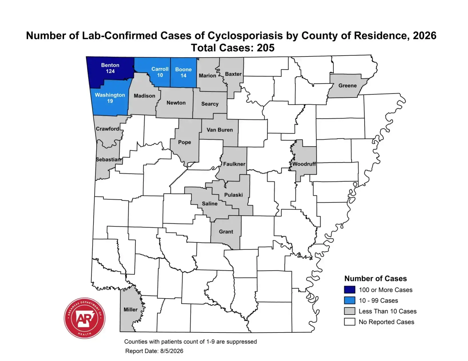 Cyclospora outbreak linked to iceberg lettuce reaches Arkansas