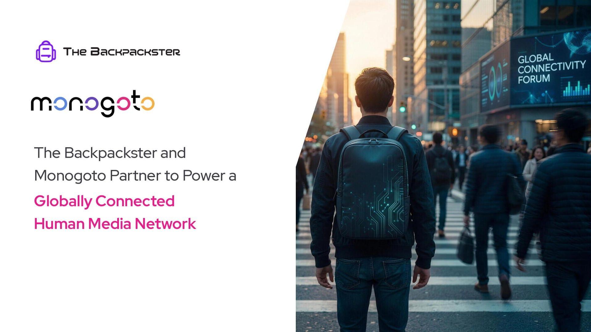 Monogoto's cloud-native cellular infrastructure enables The Backpackster to deploy measurable advertising campaigns across cities, countries, and continents