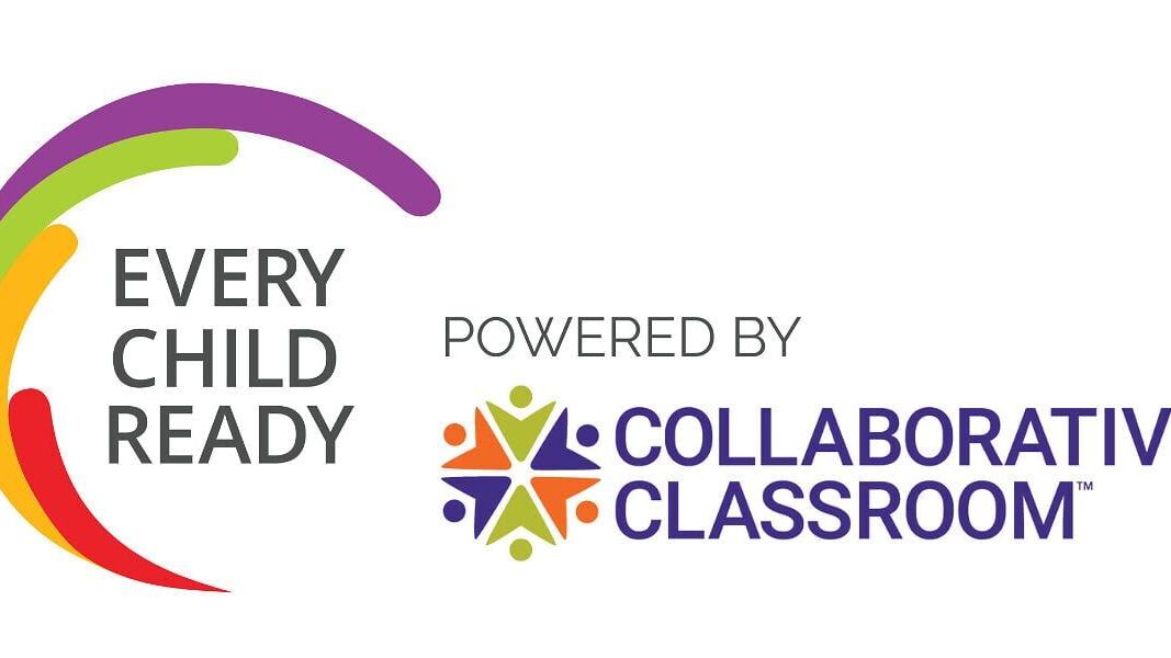 Combined logo illustrating the partnership and exclusive licensing agreement between Every Child Ready and Collaborative Classroom.