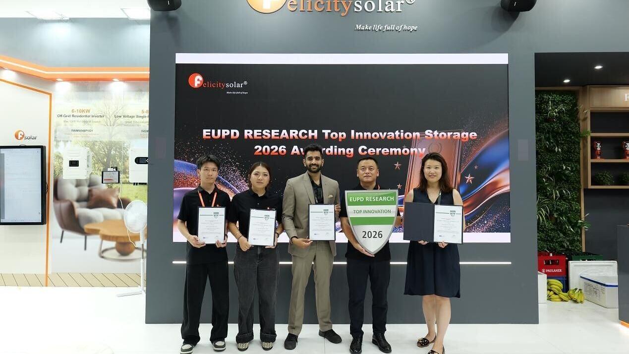 Felicitysolar attended the 2026 EUPD Award Ceremony
