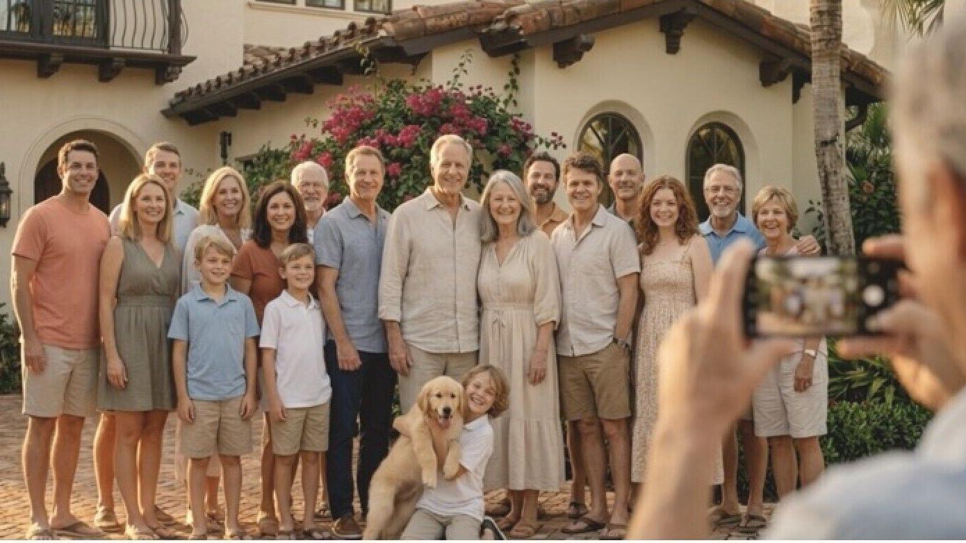 Generations in one home.