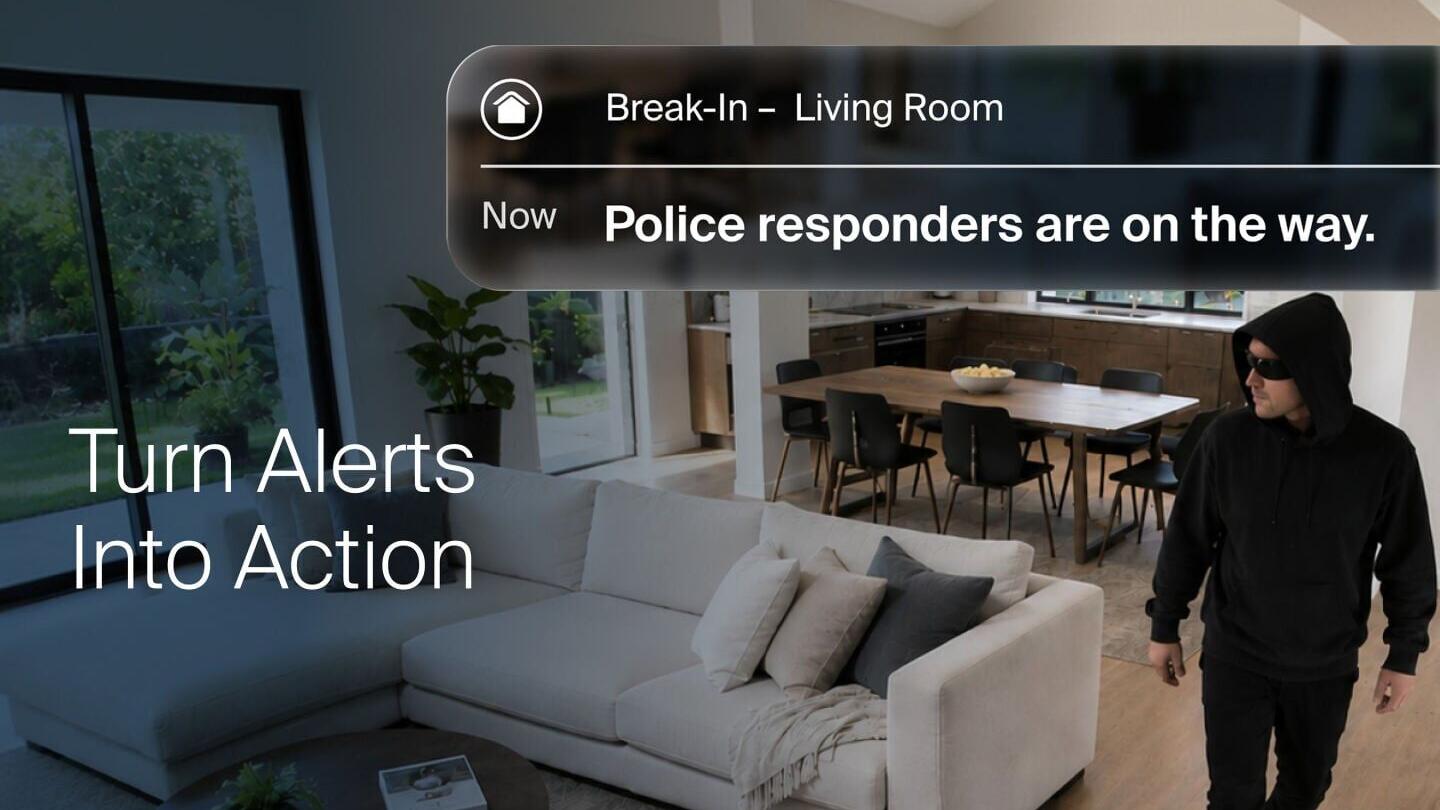 Threat Assessment transforms Arlo cameras into a system that takes proactive action, identifying urgent, high-risk situations and automatically initiating the appropriate response based on the severity of the event.