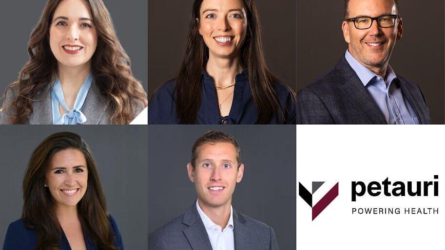 Top Row (from left): Lauren Gonzalez, Nicole Kline, Jeff Petet;
Bottom Row (from left): Katie Sapia, Alex Szigety