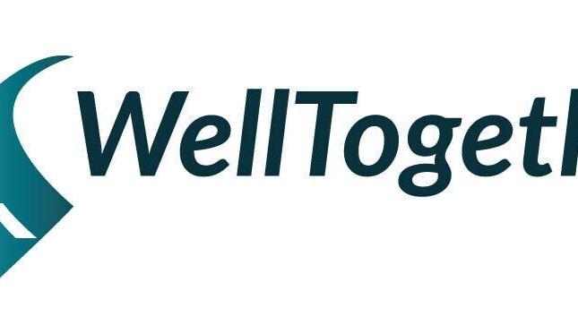 Logo for WellTogether, a new nonprofit providing healthcare services to underserved populations. The logo pairs the WellTogether name with a heart outline featuring a hill and road, symbolizing the organization's mission of bringing care closer to commu...