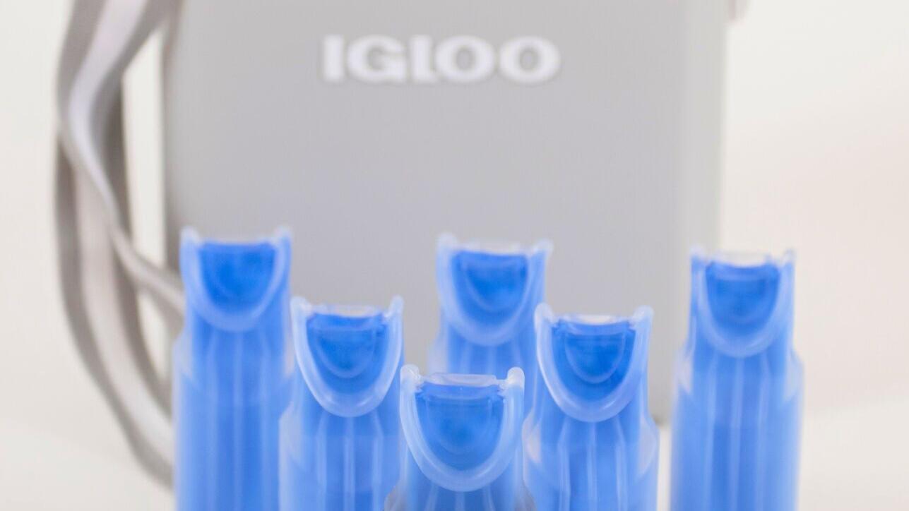 The Chemo Mouthpiece® oral cooling device is FDA 510(k) cleared and intended to cool the oral mucosa to reduce the incidence and severity of chemotherapy induced oral mucositis in adult patients.