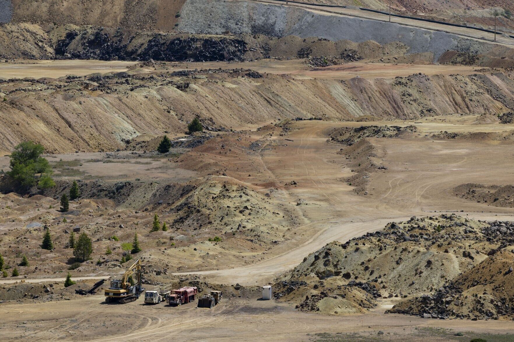 Silver Bow Mining mining exploration at Badger State Mine