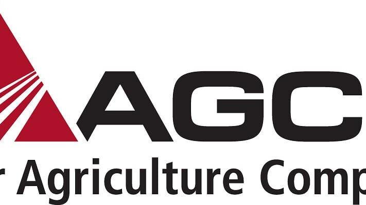 AGCO Red and Black Logo; Your Agriculture Company
