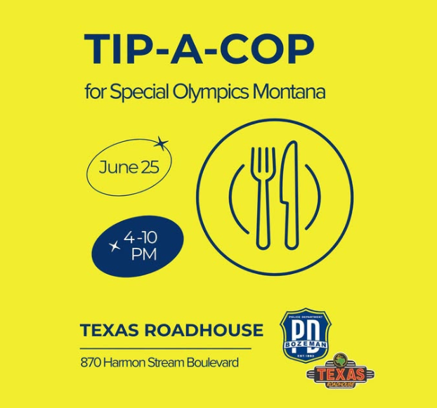 Bozeman Tip-A-Cop Fundraiser Supports Special Olympics Montana