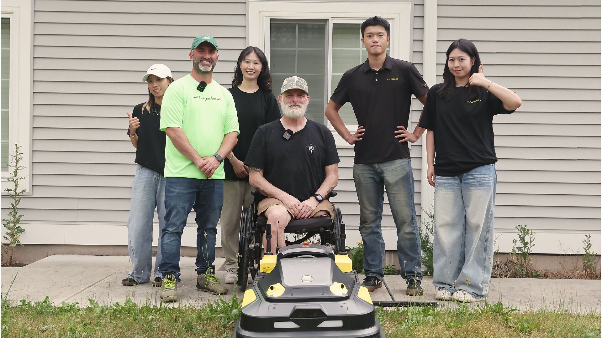 Glen Silva, Brian Schwartz, and the Yarbo team