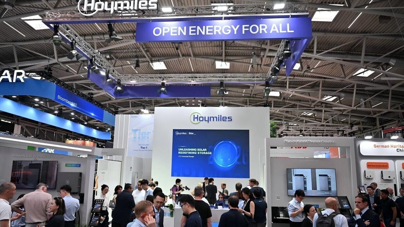 Hoymiles Presents Full-Scenario Energy Solutions at Intersolar Europe 2026