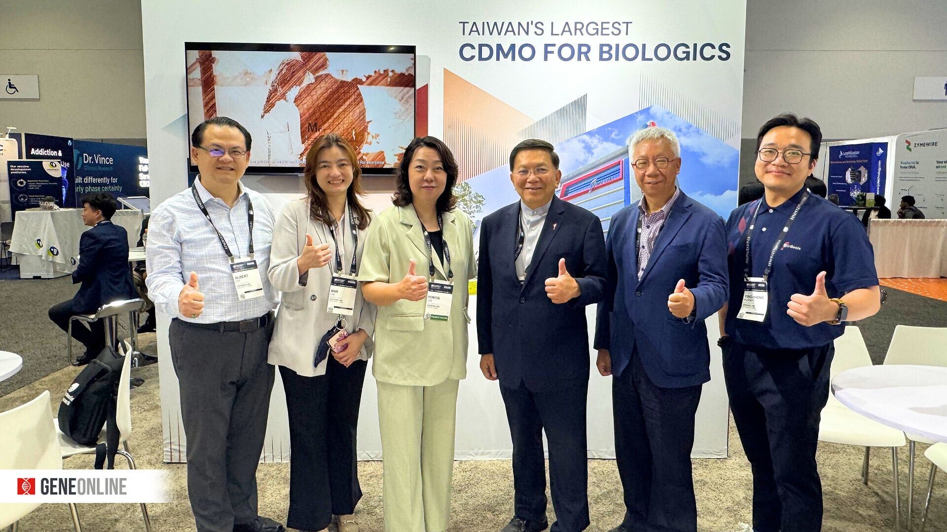 EirGenix showcases its complete HER2-positive breast cancer biosimilar product portfolio and one-stop integrated CDMO platform at BIO 2026. Image: GeneOnline