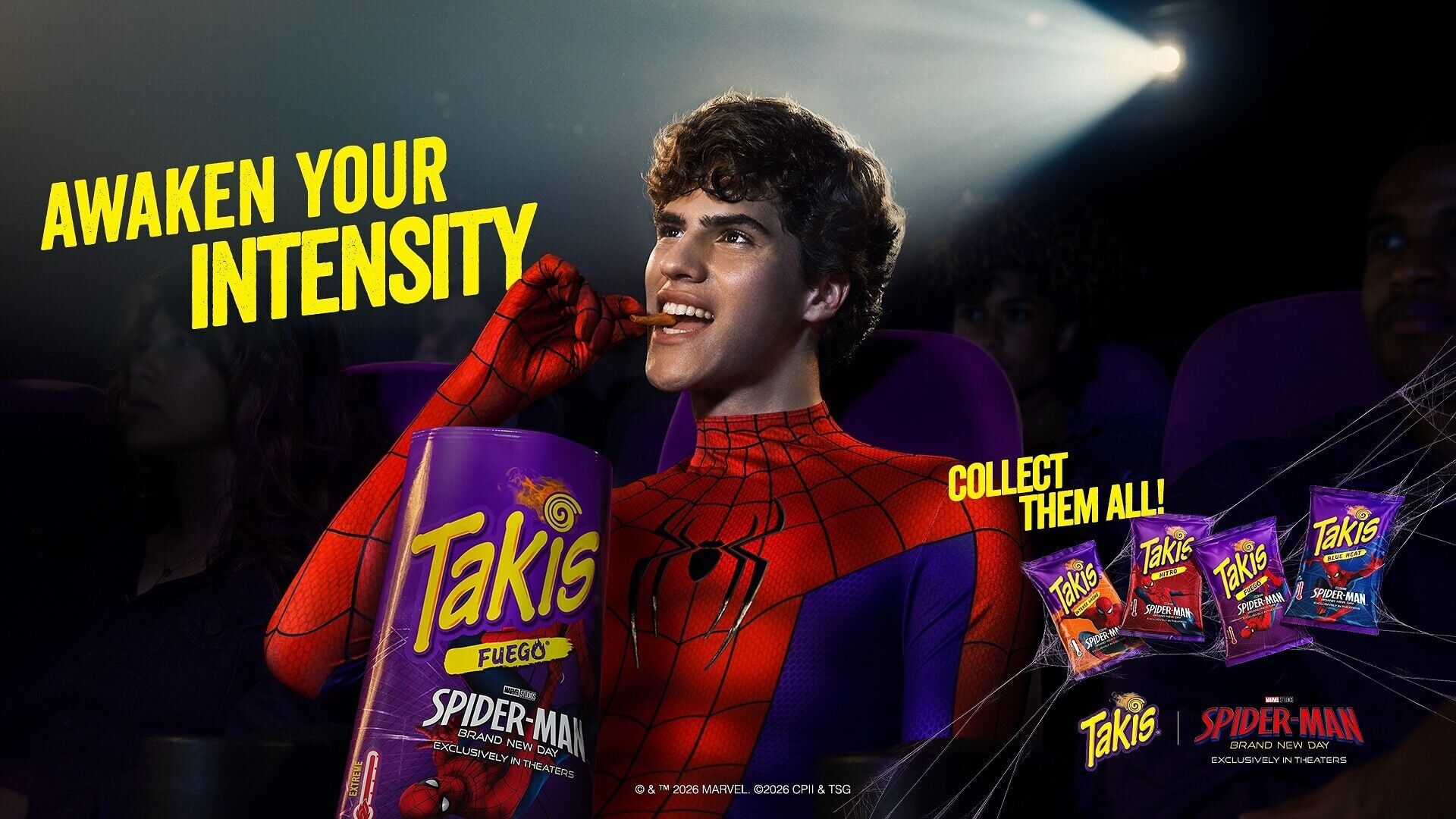 Takis® Brings the Heat to Spider-Man: Brand New Day with Limited-Edition Packaging In Stores Now