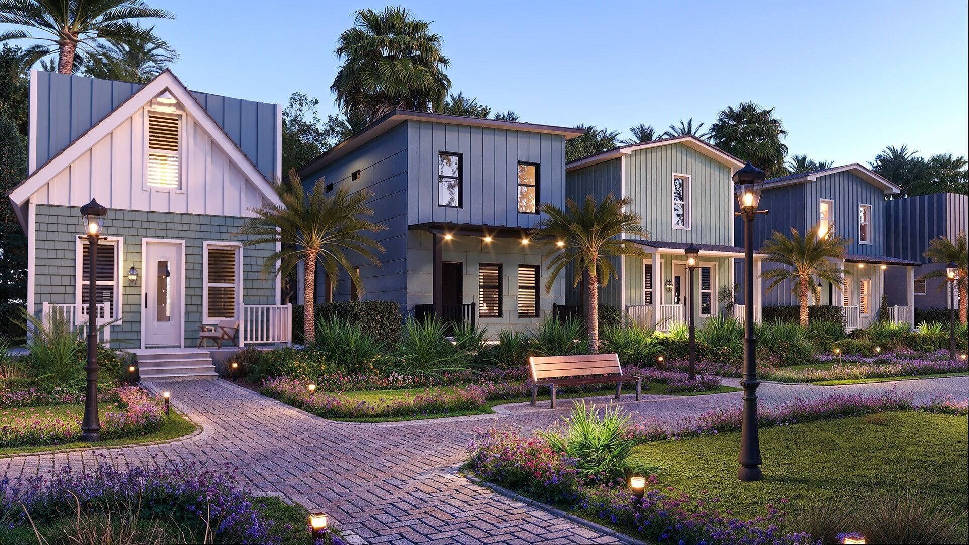 BOXABL Phase 2 Townhome Community- Rendering